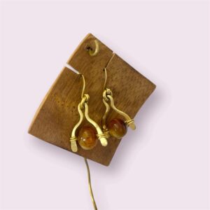 HANDCRAFTED BRASS EARRINGS